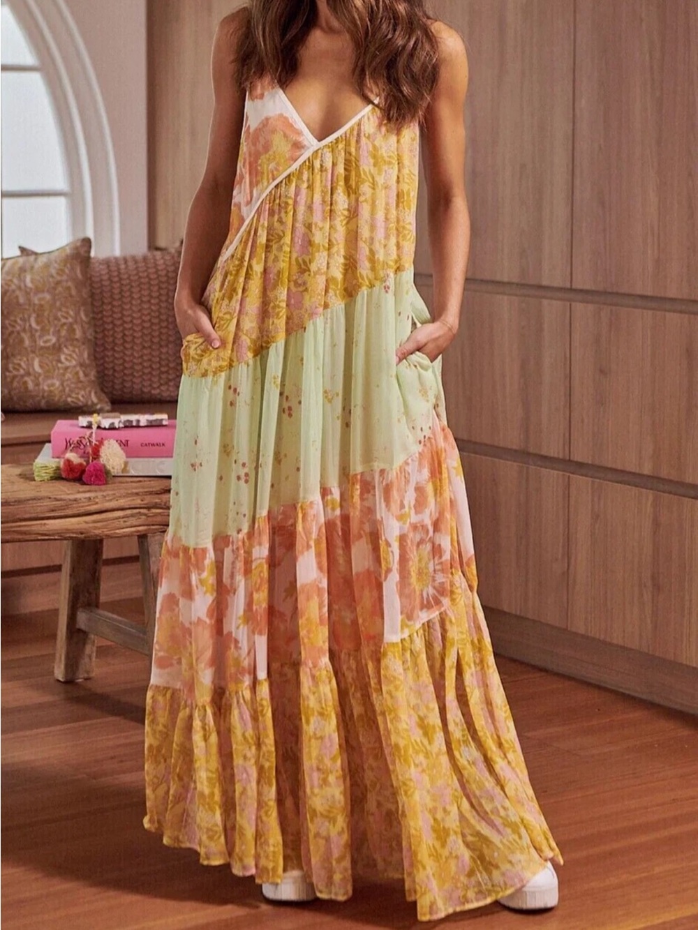 Free People Luna Grace Maxi Dress